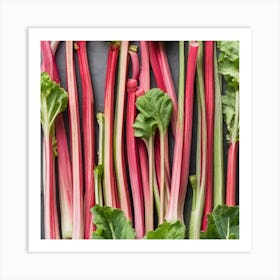 Rhubarb 49 Art Print