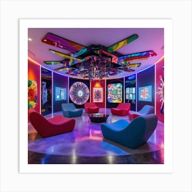 Colorful Room Art Print