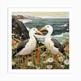 Bird In Nature Albatross 3 Art Print