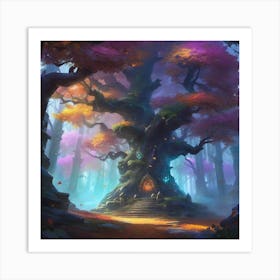 Magical Path Art Print