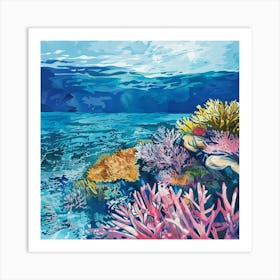 Coral Reef 1 Art Print