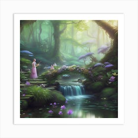 Fairytale Forest 4 Art Print