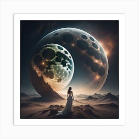 Orchestral Luna Art Print