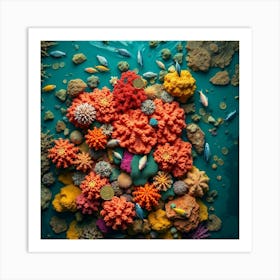 Coral Reef48 Art Print