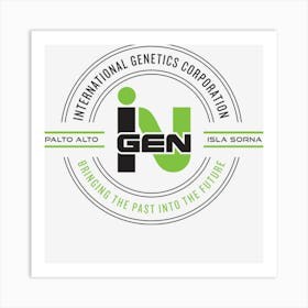 Ingen Corporation Art Print