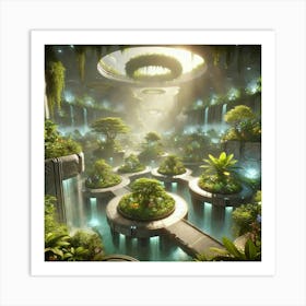 Tempest Garden Art Print