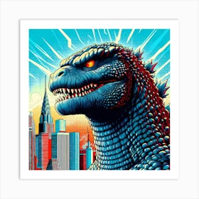 Monster 5 Art Print