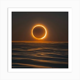 Total Solar Eclipse Art Print