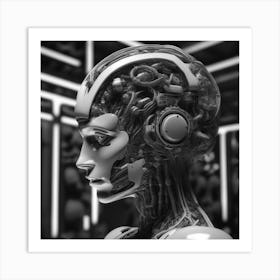 Cyborg 63 Art Print