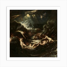 Storm Of The Gods Art Print