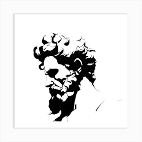 Stoic Thinking Art Print