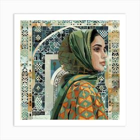 Afghan Woman Art Print