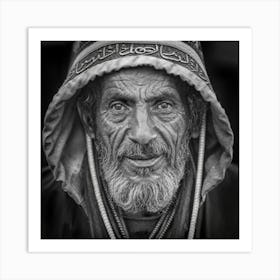 Portrait Of An Old Man 1 Art Print