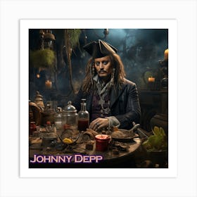 Johnny Depp 2 Art Print