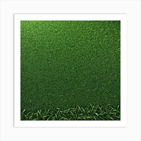 Green Grass Background 6 Art Print