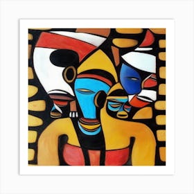 African Art #29 Art Print