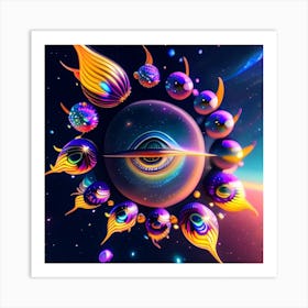 Eye Of The Universe 1 Art Print