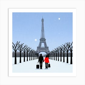 Eiffel Tower 5 Art Print