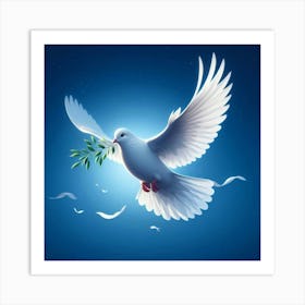 Dove of peace 1 Art Print