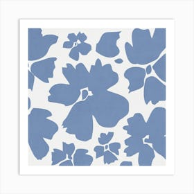 Blue Flowers - Matisse Art Print