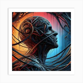 'Synapse' Art Print