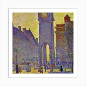 Clock Tower Art Print