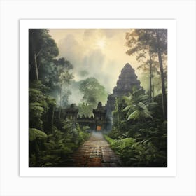 Angkor Temple Art Print