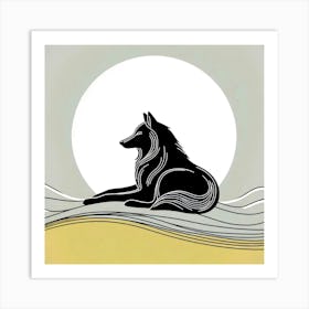 Wild Animal Illustration 23 Art Print