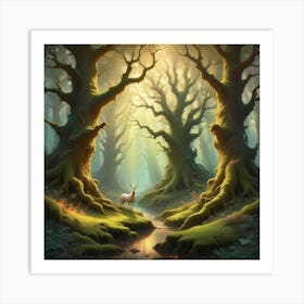 Fairytale Forest Art Print