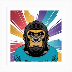 Gorilla Art Print