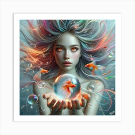 Goldfish 6 Art Print