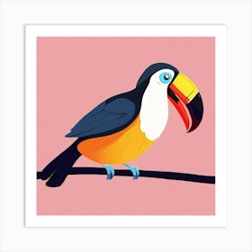 Cartoon Toucan (1) Art Print