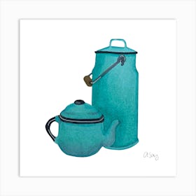 Milk Jar 2 Art Print