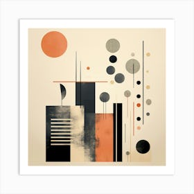 Abstract Cityscape Art Print