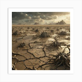 Dry Land 32 Art Print