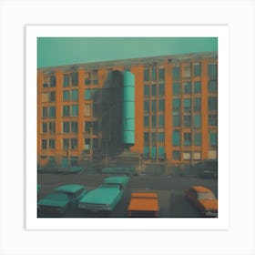 Old Buildings In Moscow Art Print