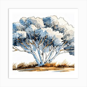 Eucalyptus Tree Art Print