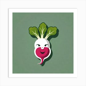 Beet logo 8 Art Print