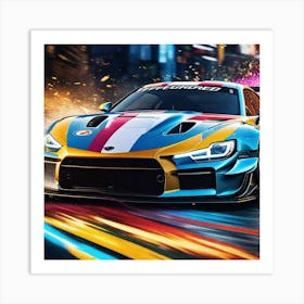 Need For Speed 35 Art Print