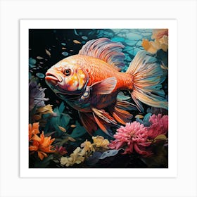 Goldfish 7 Art Print