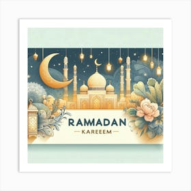 Ramadan Kareem 8 Art Print