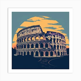 Colossion Art Print