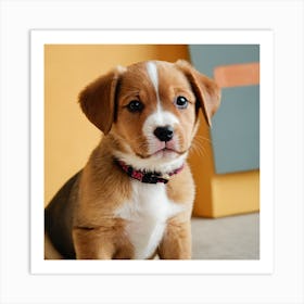 Beagle Puppy Art Print