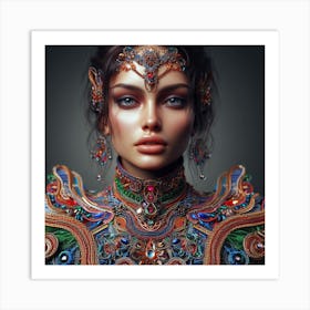 Egyptian Beauty Art Print