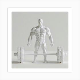 Bodybuilder 2 Art Print