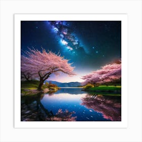 Cherry Blossoms 65 Art Print