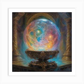 998116 In The Midst Of A Rococo Inspired Mysterious Singu Xl 1024 V1 0 Art Print