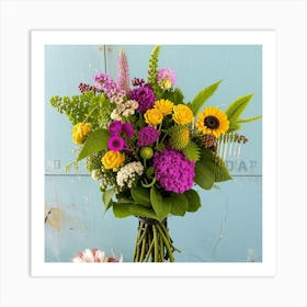 Bouquet Of Flowers 6 Art Print