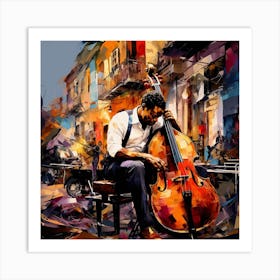 Jazz Musician 14 Art Print