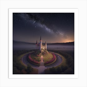 Fairytale Castle 1 Art Print